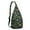 Dark-green-34, variant on Desert Style Sling&nbsp;- Southwestern Cactus Pattern, Water-Resistant Travel Companion