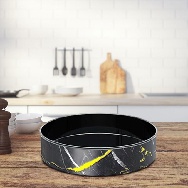 Estante giratorio para especias Lazy, estantes giratorios de 360 degree para especias para gabinete de cocina, dor multifuncional para armario, baño Jaspeado Soledad Organizador de tocadiscos