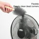 thumbnail image 4 of Cepillo flexible para ventilador, herramienta para quitar motas con mango de 30 cm para quitar el polvo de persianas, mosquiteros y contraventanas. Limpieza eficiente de sofás y pantallas de, 4 of 8