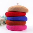 thumbnail image 2 of Boina de lana dulce YONGSHENG color caramelo plano, 2 of 3