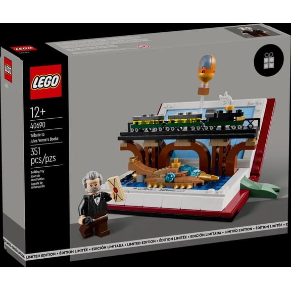 Set Lego de juguete en homenaje a los libros de Julio Verne 40690 Creator