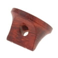 thumbnail image 1 of Solid Wood Chinese Erhu Solid Wood Bridge For String Instrument - Red with Bottom Hole, as described, 1 of 10