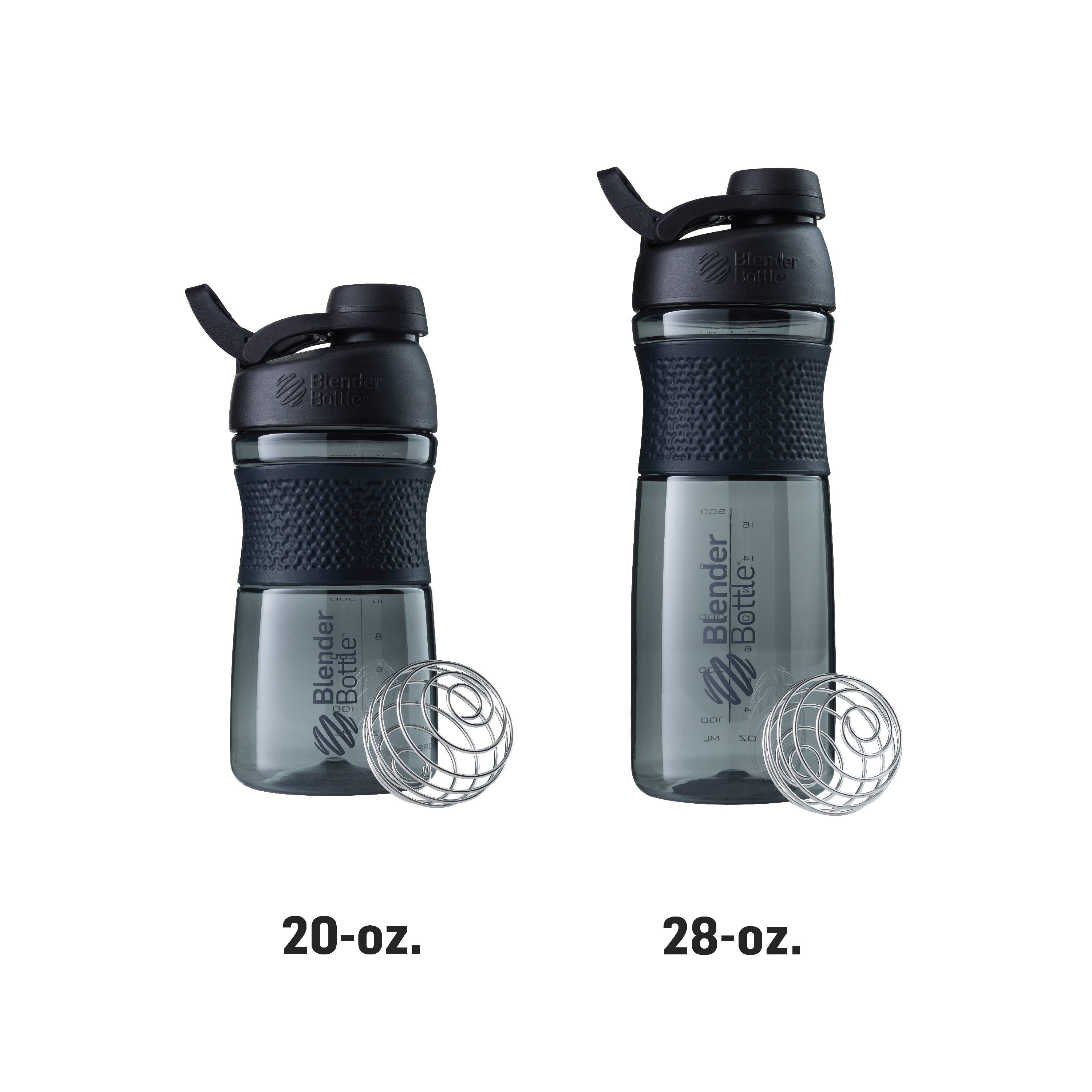 Strada Tritan Shaker Bottle with Wire Whisk BlenderBall - Black (28 fl oz.)  by BlenderBottle at the Vitamin Shoppe