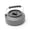Black, variant on Hard Alumina Portable Camping Kettle – 1.1L Light Outdoor Water Kettle with Foldable Heat-Insulating Handle for Hiking Backpacking and Travel