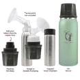 thumbnail image 2 of Ceres Chill OG Breast Milk Chiller Container Stainless Steel Zen Green 27 oz. 1 ct, 2 of 10