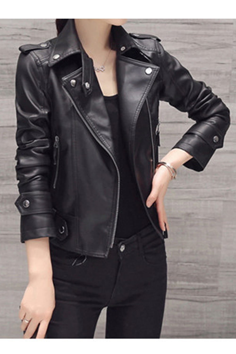 classy black jacket