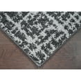 thumbnail image 6 of Garland Rug Reverb Polypropylene Cinder Gray/Silver Indoor Runner Rug, 2' x 7', 6 of 6