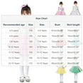 thumbnail image 2 of Avrntaa Girls Tulle Princess Dresses Gradient Sparky Tutu Dress Sequin Birthday Party Dress with Headwear Bow, 2 of 7