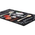 thumbnail image 2 of MeyJey Farmhouse Kitchen Rug Set of 3 - Non Slip, Machine Washable Low Pile Floor Mats, Water Repellent Rugs for Kitchen, Dining & Laundry Room, Black/Red/Yellow, 2 of 13