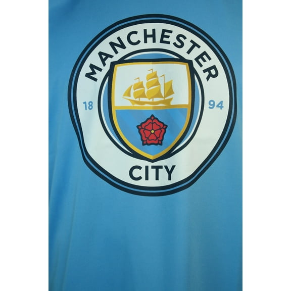Icon Sport Group Manchester City F.C. Soccer Adult Soccer Poly Jersey -J007 Small