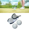 thumbnail image 3 of Mini bolsa de soporte para pelotas de golf, riñonera con gancho, organizador de Clip con tees de bolas, 1 Juego Gris kusrkot Bolsa de pelota de golf, 3 of 7