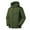 Army Green, variant on EHQJNJ Men's Jackets Casual Men's Lightweight Hooded Rain Jacket Outdoor Raincoat Jacket for Hiking Travel Dress Jackets for Men Fashion Casual Insulated Jacket Mens