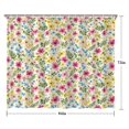 thumbnail image 5 of Dinosaur and Stone Beige Pattern Modern Waterproof Shower Curtain Set with 12 Hooks, Washable Decorative Bathroom Shower Curtain, 5 of 6