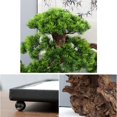 thumbnail image 4 of Plantas artificiales Bonsai árbol plantas de imitación exhibición de escritorio, simulación de pino planta en maceta for decoración del hogar decoración del jardín, 4 of 5