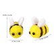 thumbnail image 2 of 24 Pcs Stuffed Animals Kids Stuffed Animal Felt Shapes Craft Bees Decorations Mini Felt Bees, 2 of 3