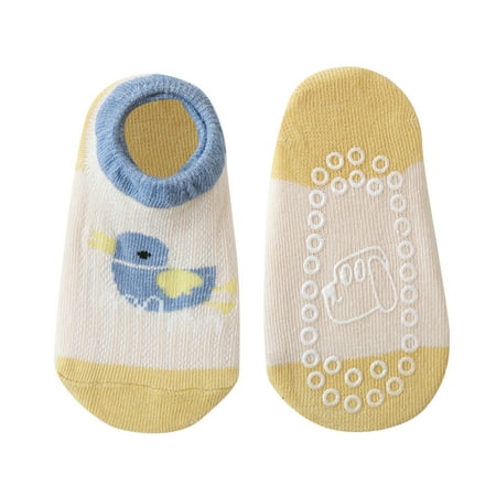 

TAIAOJING Boys Girls Animal Prints Cartoon Socks Toddler The Floor Socks Barefoot Socks Non Slip Shoes For 6-12 Months