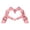 Pink, variant on Halloween Skeleton Heart Hands, Gothic Decor,For Home Bookshelf Table & Gothic Wedding Gift