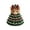 518#Cat, variant on DIY Crochet Animal Christmas Tree Kit, Holiday Gift Craft Set for Crochet Enthusiasts, Beginner Friendly Handmade Christmas Decoration Project with Materials for Tabletop Home Display,Highland Cow