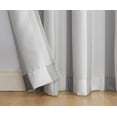 thumbnail image 5 of Sun Zero Valencia Cabana Stripe Indoor/Outdoor UV Protectant Room Darkening Grommet Curtain Panel, 54"x84", Gray, 5 of 6