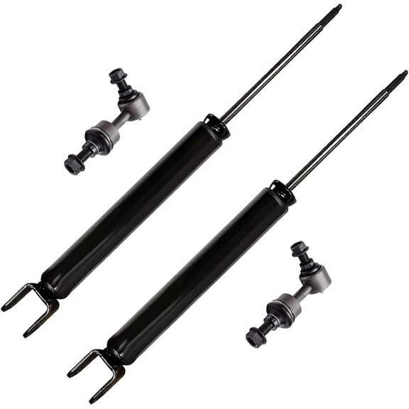 Detroit Axle - Rear Shock Absorbers Sway Bar Links Replacement for 2012-2015 Hyundai Sonata Tucson Azera Kia Optima Sportage - 4pc Set