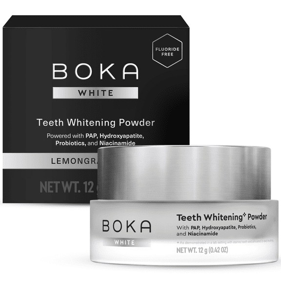 Boka Teeth Whitening BrightBoost Powder - Nano Hydroxyapatite