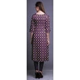 thumbnail image 2 of Bimba Tunique Droite à Manches 3/4 Kurta Imprimée Tenue d'Été pour Femmes, 2 of 6