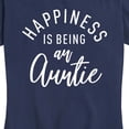 thumbnail image 3 of Instant Message - Happiness Auntie - Women's Short Sleeve Graphic T-Shirt, 3 of 6