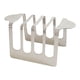 thumbnail image 1 of Rejilla para enfriar tostadas, 4 orificios para rebanadas, utensilio de acero inoxidable, organizador doméstico, soporte para rebanadas de pan para pa, 1 of 8
