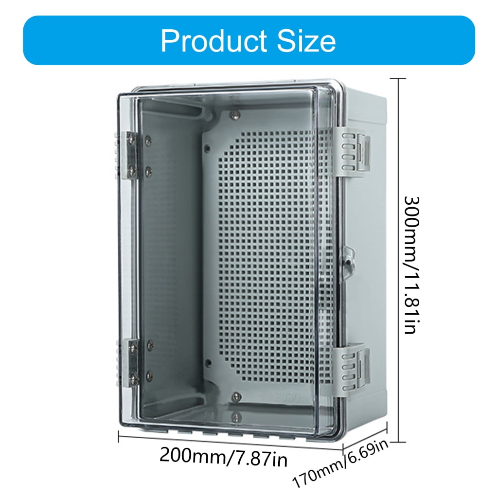 Practical Industrial Electrical Box With And Wall Mounted Set Accessory for Outdoor Applications
