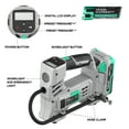 thumbnail image 5 of Litheli 20V Cordless Tire Inflator Air Compressor for Car, Bike, Sport Ball,150 PSI Car Tire Pump with Digital Pressure Gauge, 5 of 11