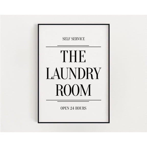 Laundry Room Print, Laundry Room, Laundry Room Art, Laundry Room Decor, Utility Room Print, Wall Art Print, Bathroom Prints, Wall Decor Home Decor #3250, Unframed Poster Size 8x12
