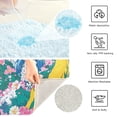 thumbnail image 3 of Yayeee Bath Rugs for Bathroom Floor Set of 2 Non Slip Fluffy Soft Absorbent Mat, Green Mountains, 3 of 7