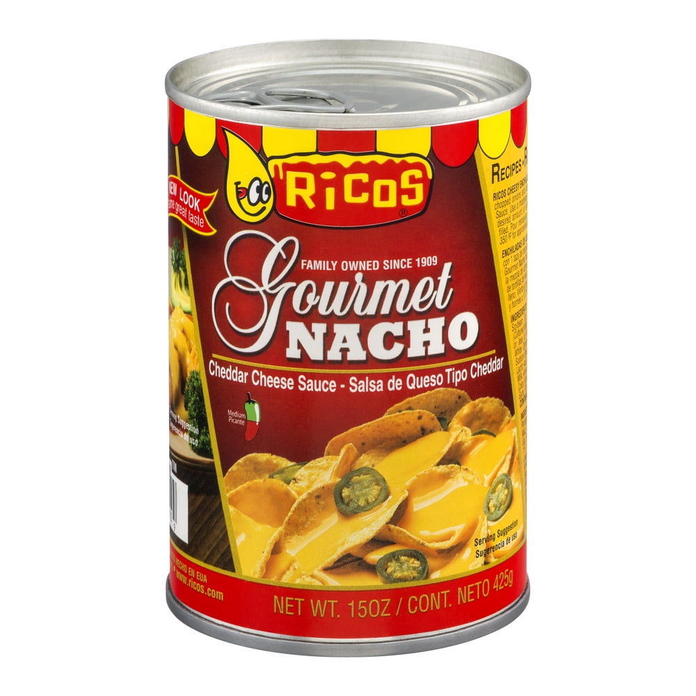 Ricos Gourmet Nacho Cheddar Cheese Sauce, 15.0 OZ by Ricos Products Company