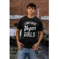 thumbnail image 3 of Date Vegan Girls Funny Vegetarian Gym Men's Big & Tall Crewneck Graphic Tee Brisco Brands 2X, 3 of 5