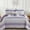 Purple, variant on Blue Quilt Queen Size Bohemian Stripe 3 Pieces Bedspread Set Coverlet Bedding All Season (96"x90")