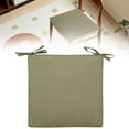 thumbnail image 3 of Thick Padding Garden Chair Seat Cushion, Outdoor Patio Dining Cushion With Ties, 15x15 Inch Durable Strap Replacement (Green ,40*40CM), 3 of 9