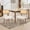 Linen | Beige, variant on Elegant Rattan & Soft Dining Chair, Tall Cane Back Ideal for Kitchen or Dining Room, Beige Linen (2PC)