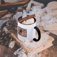 thumbnail image 5 of 3dRose, Vitage Williams Root Beer Extract Label, 15oz Two-Tone Black Mug, 5 of 7