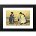 thumbnail image 2 of Thomas Waterman Wood 14x11 Black Modern Framed Museum Art Print Titled - The King Penguin (1871), 2 of 5