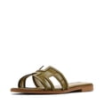 thumbnail image 1 of Sandalia Hadyn Slide para Mujer Steve Madden en Malla Oliva Talla 7.5, 1 of 2