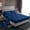Blue, variant on Feelyou Sliver Damask Flower Twin Sheet Sets, Gothic Moth Skull Bedding, 3-Piece