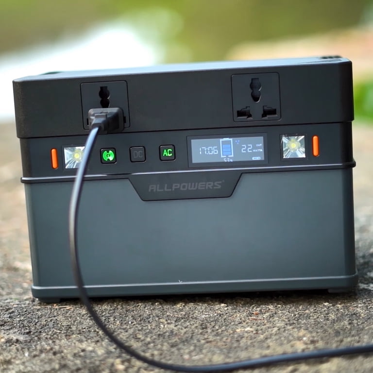 ALLPOWERS S700 Portable Solar Generator, 700W Everyday Use for