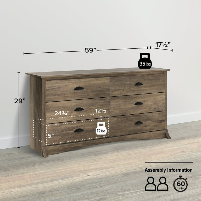 drifted grey dresser Hopkins Dresser Drift Wood Ivan Smith Furniture