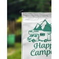 thumbnail image 2 of Printtoo White Happy Campers Class C Motorhome Personalized Camping Flags For Campers Double Sided CampsiteFlagOutdoor GardenFlags, 2 of 4