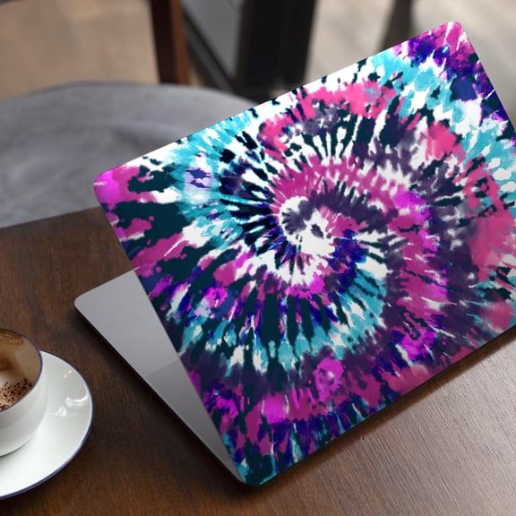 DesignSkinz Spiral Tie Dye V3 Full-Body Skin Decal Wrap Cover for MacBook 12" Retina (A1534)