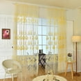 thumbnail image 2 of Cortina De Ventana Voile Drape Panel Tulle Cenefa Pantalla, 2 of 9