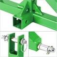 thumbnail image 4 of Mescukay 3-Point Quick Hitch for Cat 1 Tractors, 2" Receiver Trailer Hitch Combo with Towing Hook, Heavy Duty Drawbar Attachment, 4 of 8