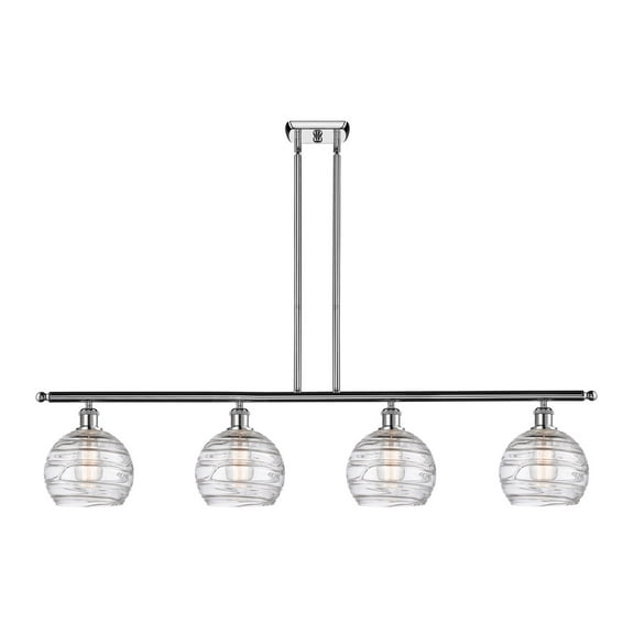 Innovations 516-4I-PC-G1213-8-LED Four Light Island Pendant from Ballston collection 8.00 inches