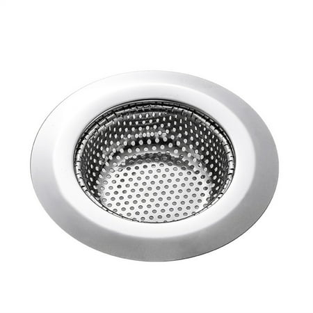 

Universal Sink Strainers Stainless Steel Drain Filter Replacement with Wide Rim