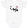 thumbnail image 3 of Inktastic Well Bless your Heart with Floral Print Boys or Girls Baby Bodysuit, 3 of 5